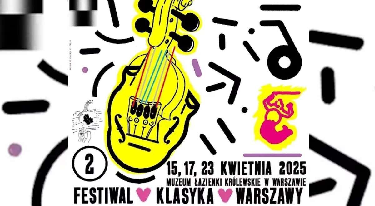 Ilustracja artykułu Dwójki: plakat II Festiwalu Klasyka Warszawy